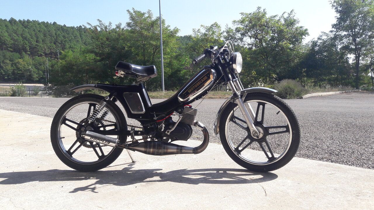 Motobécane type 88 de 1969 modifié — photo 1