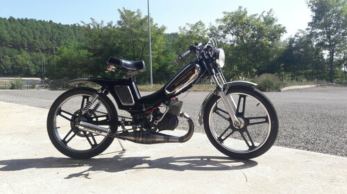 Motobécane type 88 de 1969 modifié